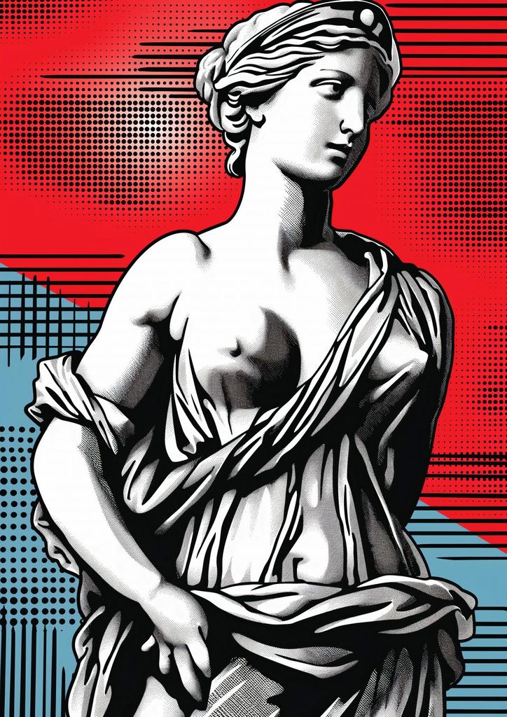 Plakat 21x29,7cm Klassik Neu