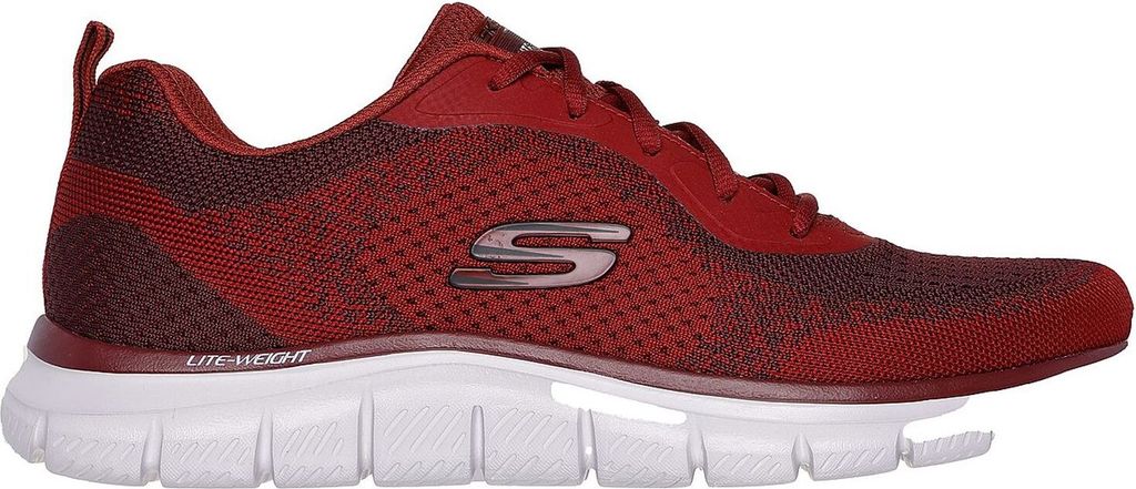 Skechers Track Glendor Rot BURG Größe EU 47,5 Produktbild 