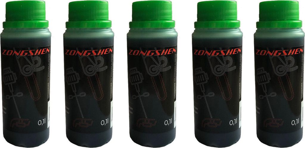 500ml 2-Taktöl Motoröl GRÜN für Fuxtec Scheppach Hyundai Brast Einhell Geräte