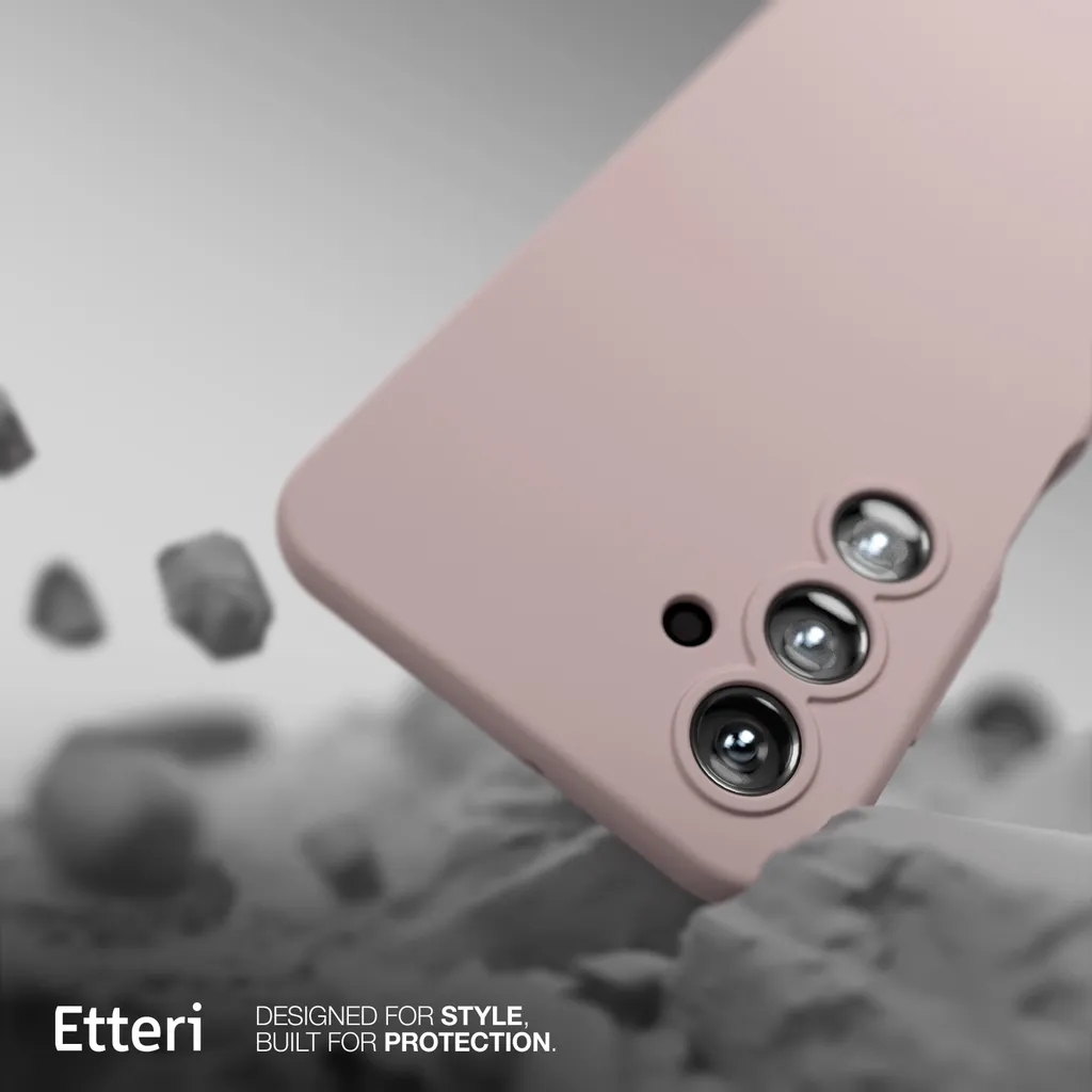Migliore Cover Silicone Rosa Samsung A34 5G Etteri | Protezione 360° - 3