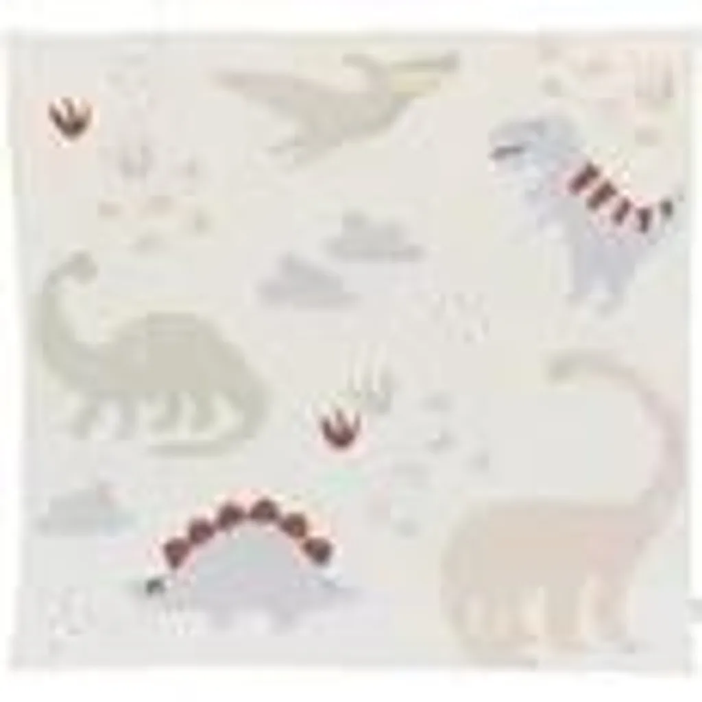 Tapis d'éveil pliable 100x100 cm TINEO imprimé Dinosaures pour enfant