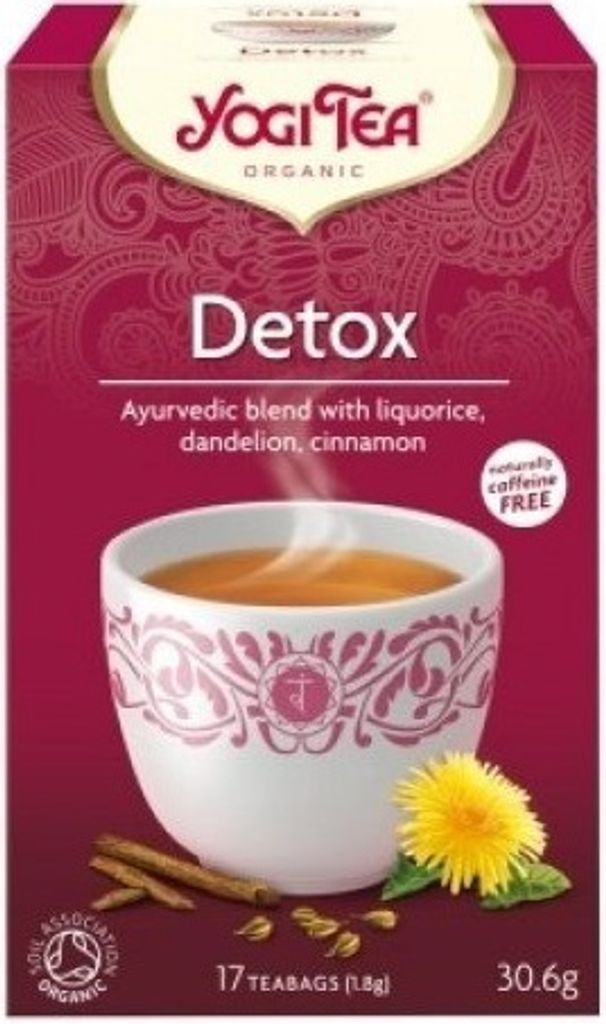 Yogi Tea®Ajurvédský čaj Detox (17ks), 11597 Obrázek produktu 