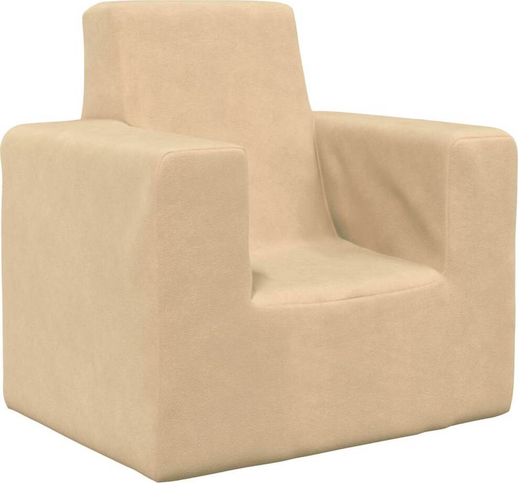 HOMMIE Kindersofa - elegantes Design - Sofa Baby/Kinder Sofa - Creme Weich Plüsch DE754354 - Kindersofas