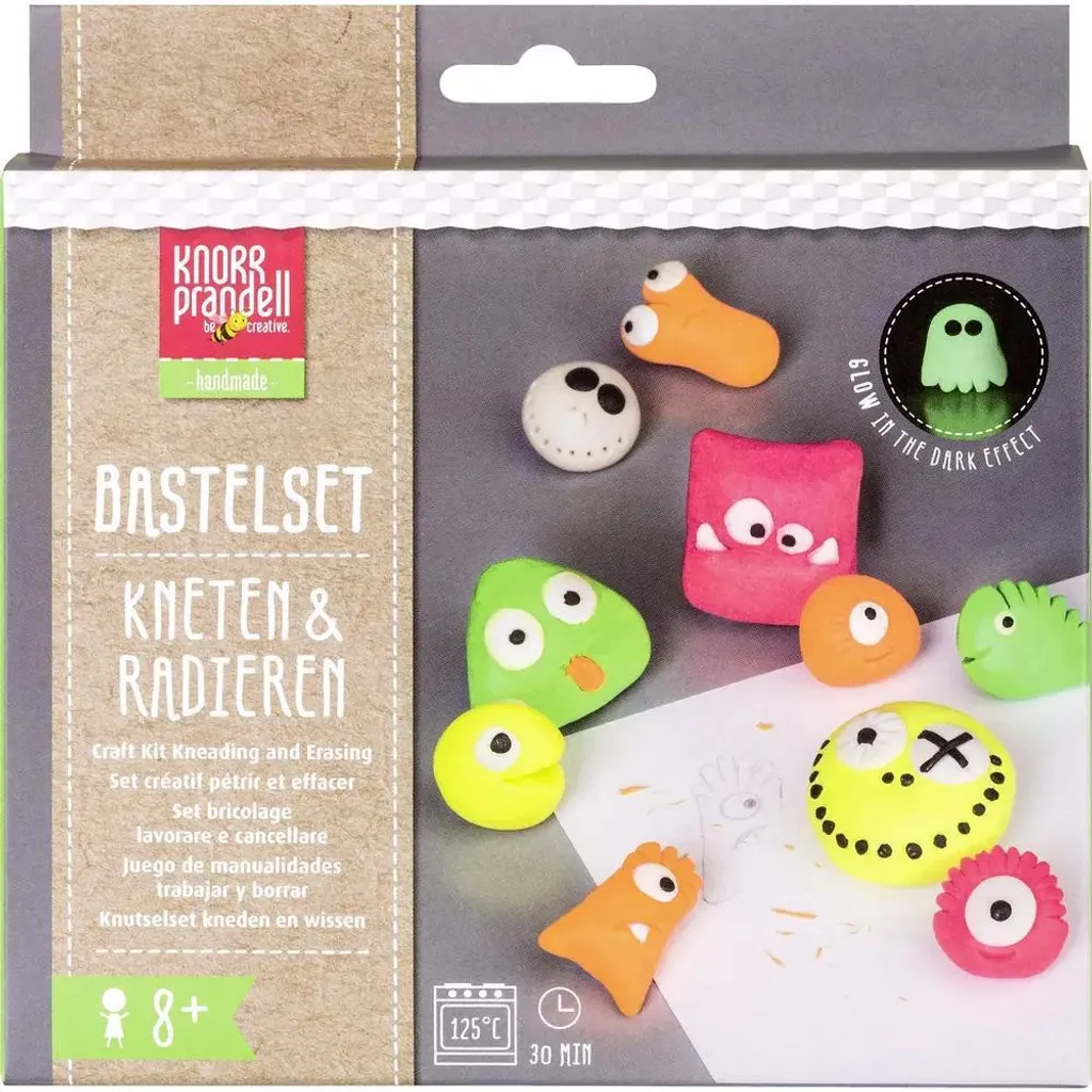 Kit de modelage avec roue texturée et pâte à modeler fluo KNORR prandell