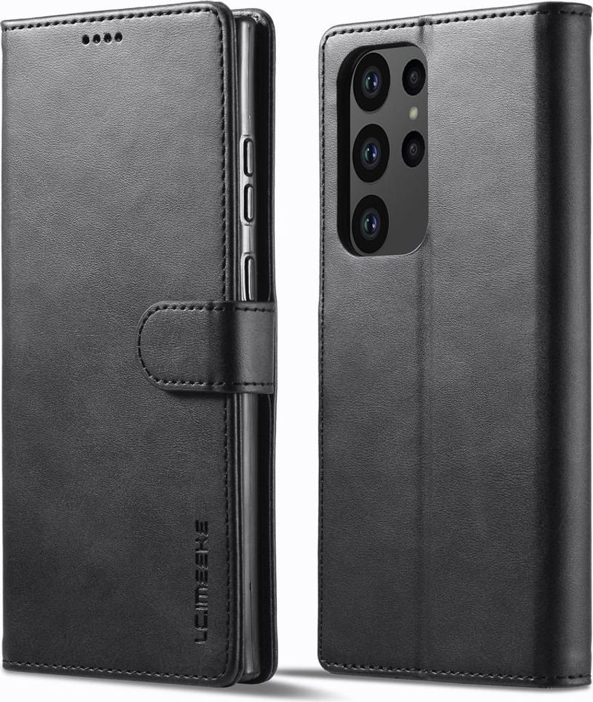 Samsung Galaxy S23 Ultra Hülle - LC.IMEEKE Luxus Klapphülle Produktbild 