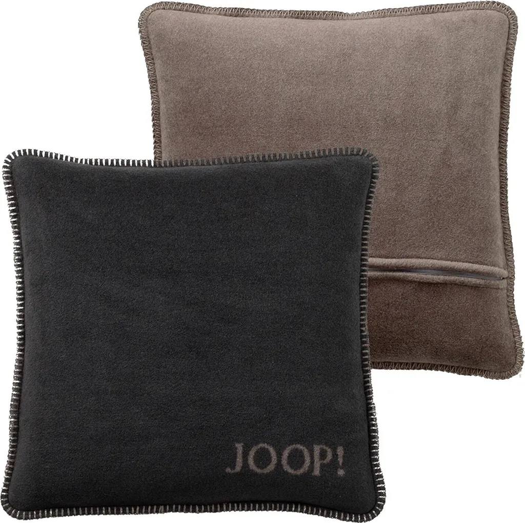 Housse de Coussin Joop ! 50x50 Anthracite-Taupe pour Salon Moderne