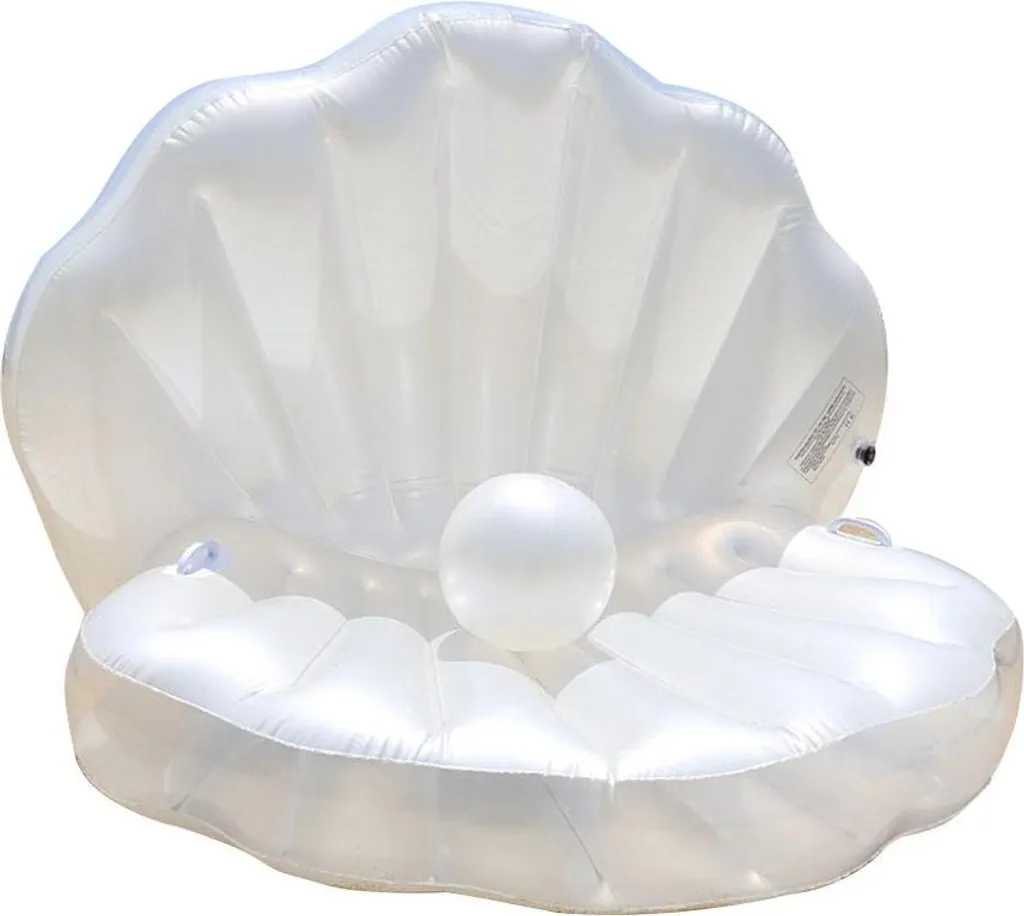 Bouée Coquillage Stable et Confortable pour se Reposer sur l'Eau sans Peur