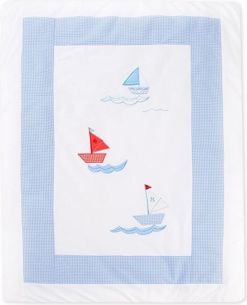 Krabbel- und Spieldecke Blue Marine