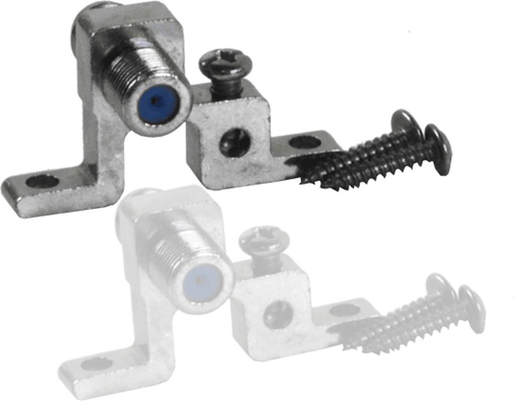 PremiumX Erdungsblock 1-fach F-Erdungsblock für Koax Leitungen Erdung F-Technik SAT Blitzschutz Block