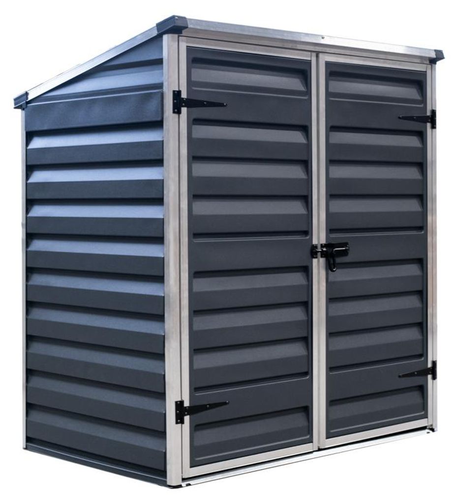 Palram - Canopia Aluminium Gerätebox Voyager Schwarz Produktbild 