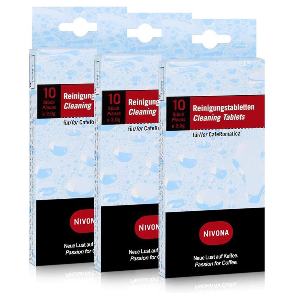 Nivona NIRT 701 VE10 Reinigungstabletten 20g - Für CafeRomatica (3er Pack )