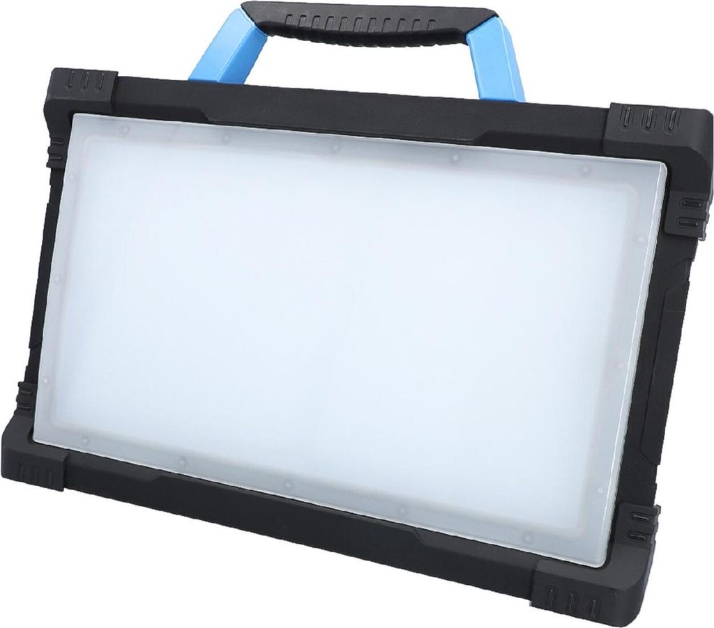 BTEC Worker LED 80 Watt Arbeitsleuchte LED Baustrahler mit Steckdose Arbeitslampe Bauleuchte Werkstattlampe Baustellenlampe LED Baulampe