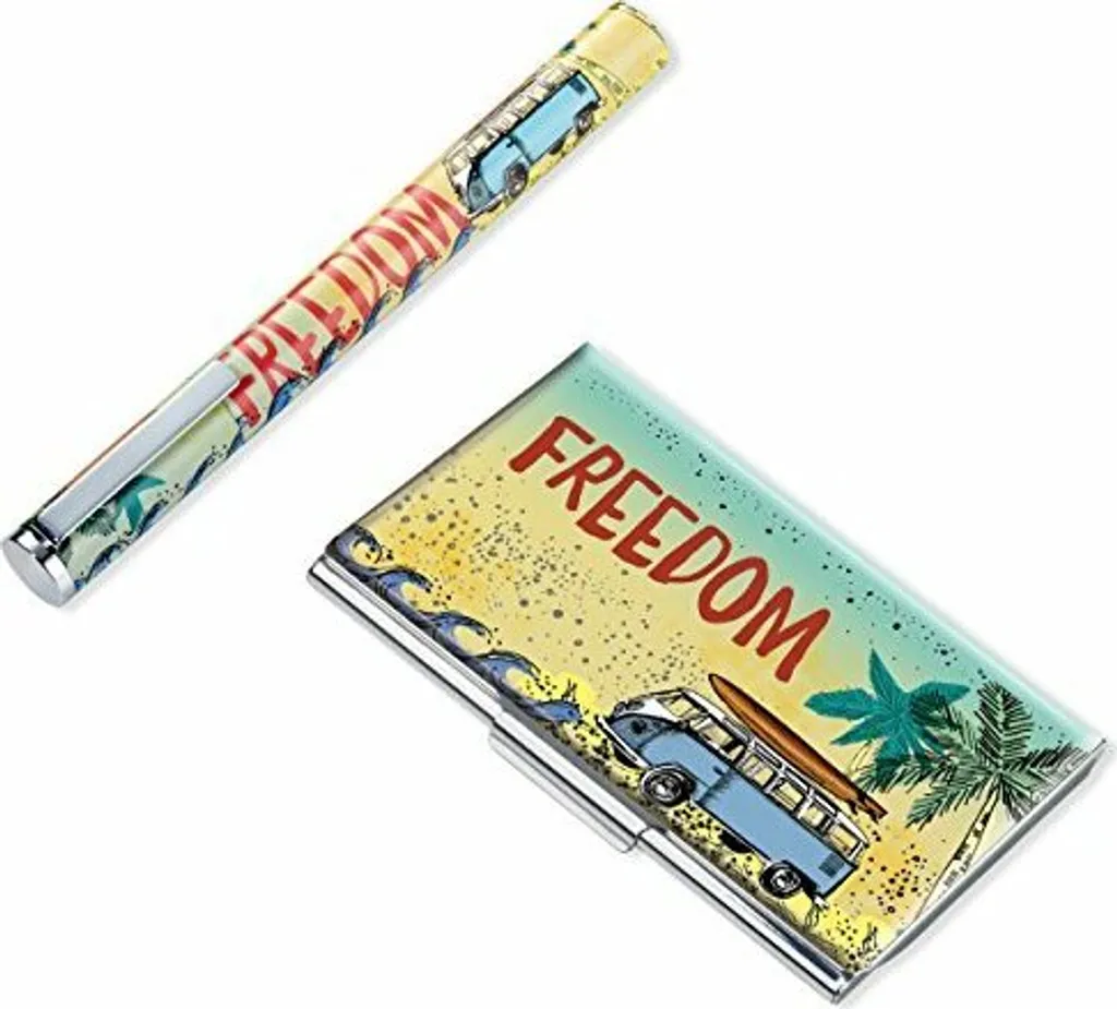 Set Troika FREEDOM Penna e Porta Card - Accessorio Business di Lusso