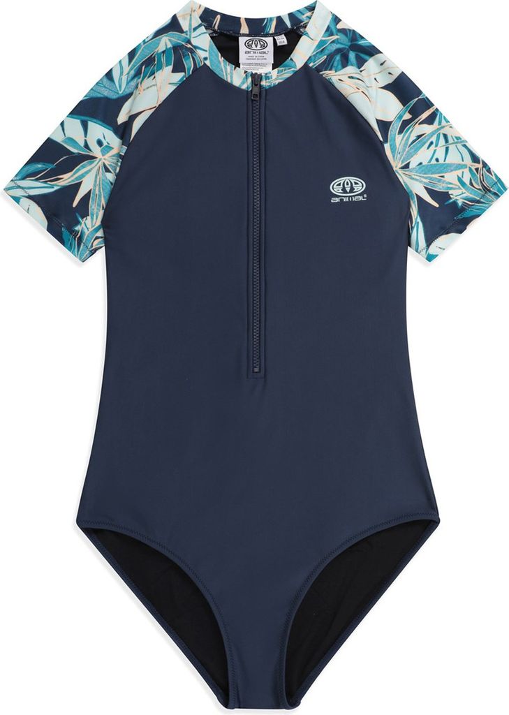 Animal - "Isla" Badeanzug für Damen MW702 (34 DE) (Dunkelblau)