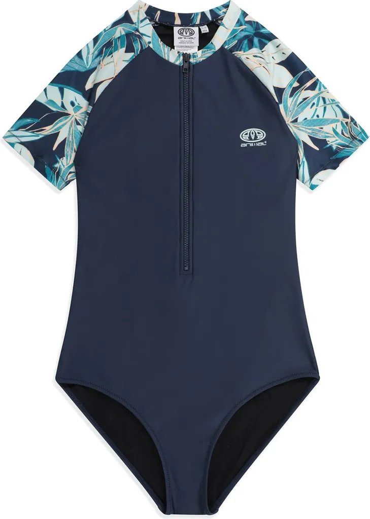 Maillot de Bain Isla Animal Femme MW702 Bleu Foncé Taille 34 Anti-Chlore