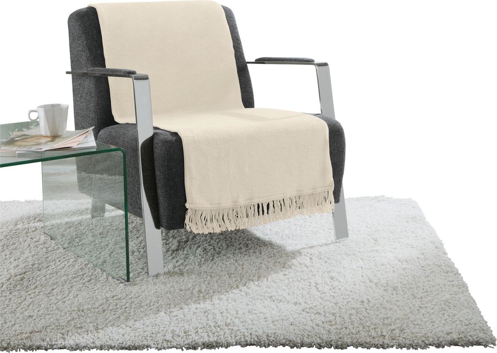 Erwin Müller Sessel- und Sofaschoner Catania" natur 50x200 cm"