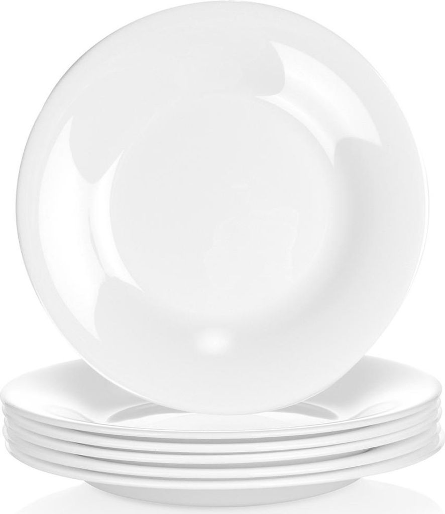 Vilde | Dessertteller Set - 6 Stück - Ø 18 cm - Weiß - Produktbild 