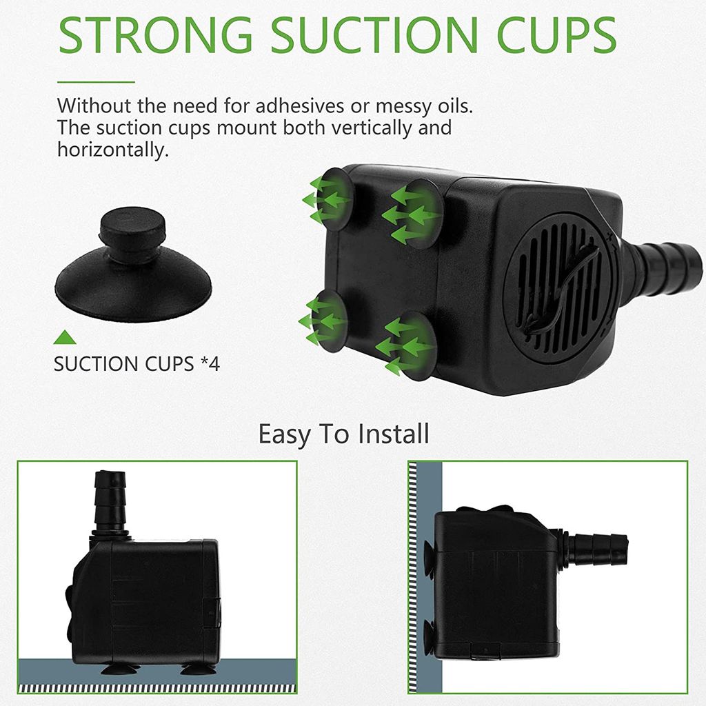 30 W Mini Aquarium Pumpe Mit 2,5 M Hohem Hub &  Produktbild-Vorschau 12