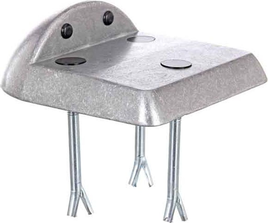 Alberts 971594 Patin de montée, aluminium moulé sous Image du produit 