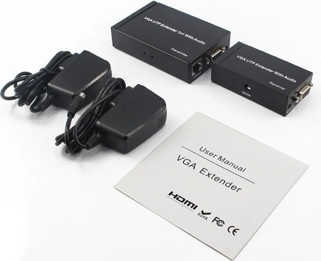 Solution Signal VGA Faible : Extendeur 300m pour Image Nette sans Perte