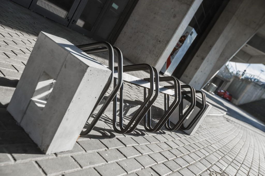Fahrradständer ROMA - 10 Stellplätze - Fahrradparker für Produktbild 