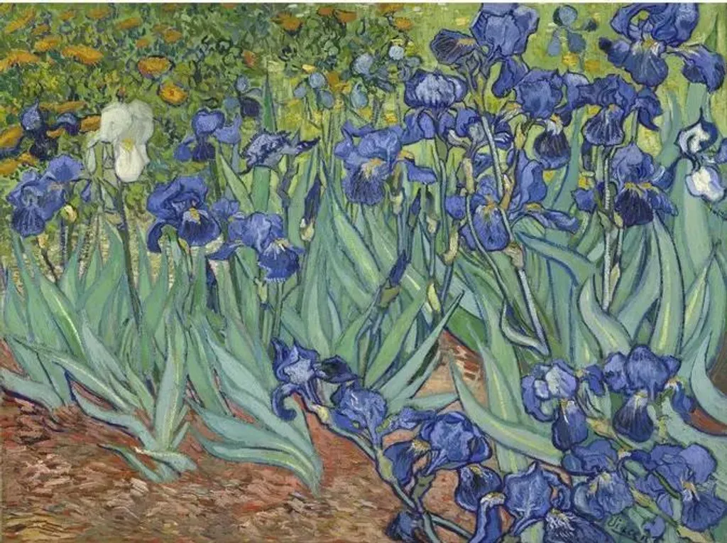 Puzzle d'art 1000 pièces Van Gogh Les Iris collection graphique chic - 3