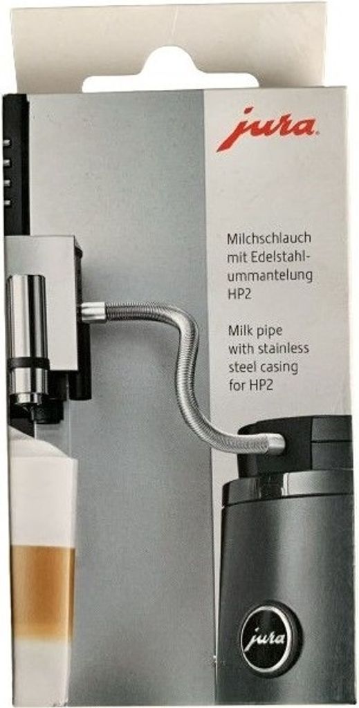 Jura Milchschlauch mit Edelstahlummantelung HP2 24113