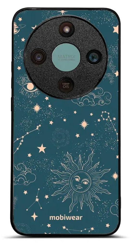 Handyhülle für Honor Magic8 Lite, Mobiwear Glossy Case, Astraler Staub