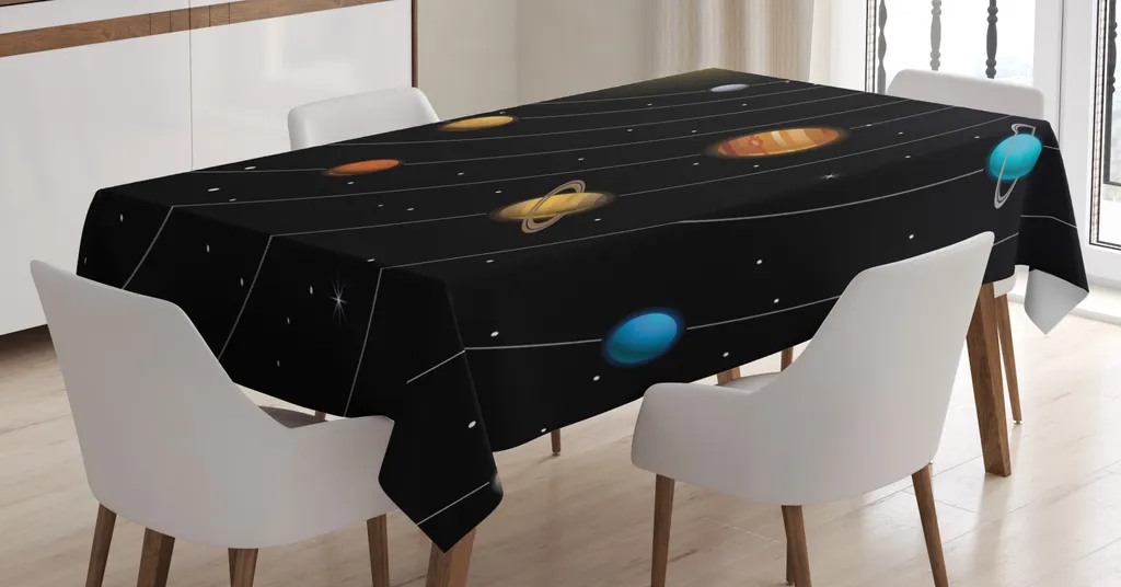Tovaglia Spaziale ABAKUHAUS 140x240 - Perfetta per Case Vacanze