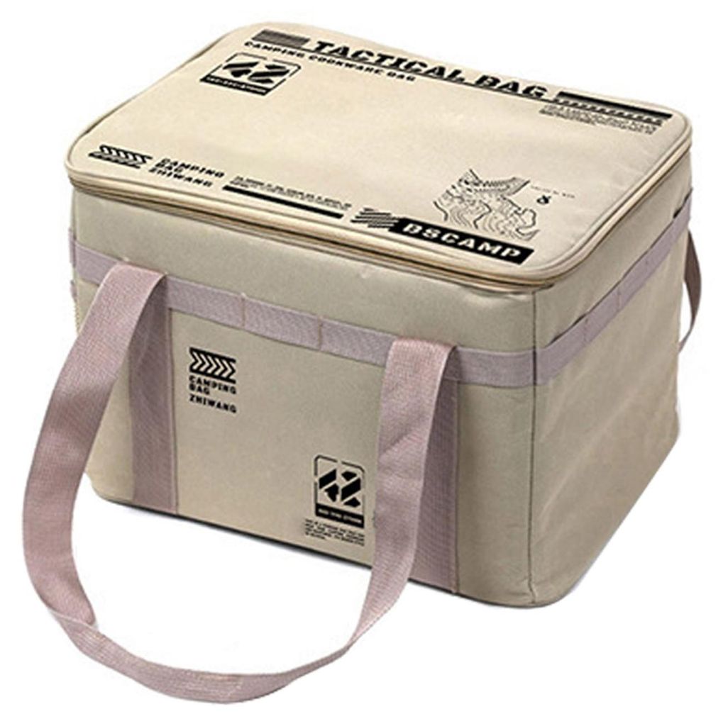 Taktische Camping-Aufbewahrungstasche 42L, praktische Organizer-Tasche mit Trennwänden, wasserdichtem Oxford-Gewebe, faltbar, ideal für Camping, ...