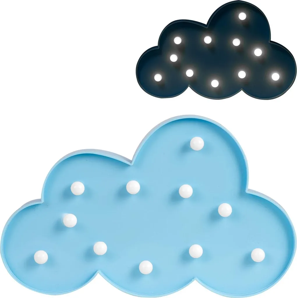 Lampada da notte Cloud Nukido 740923 - Luce LED Nuvola per Bambini