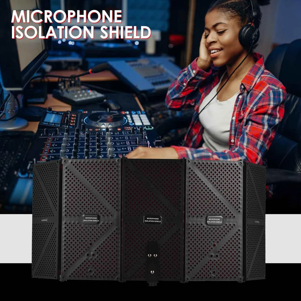 Éliminez l'écho et les bruits avec ce panneau acoustique pour micro