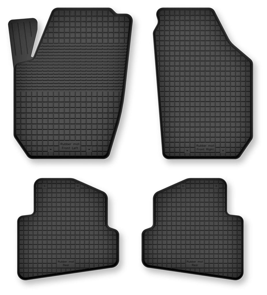 Tapis de sol en caoutchouc pour Volkswagen Polo V 2009-2017 Image du produit 