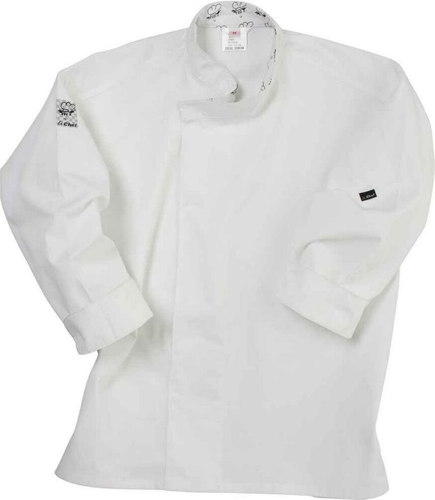Le Chef - "Academy" Kochtunika für Herren/Damen Unisex Langärmlig PC7212 (XXS) (Weiß)