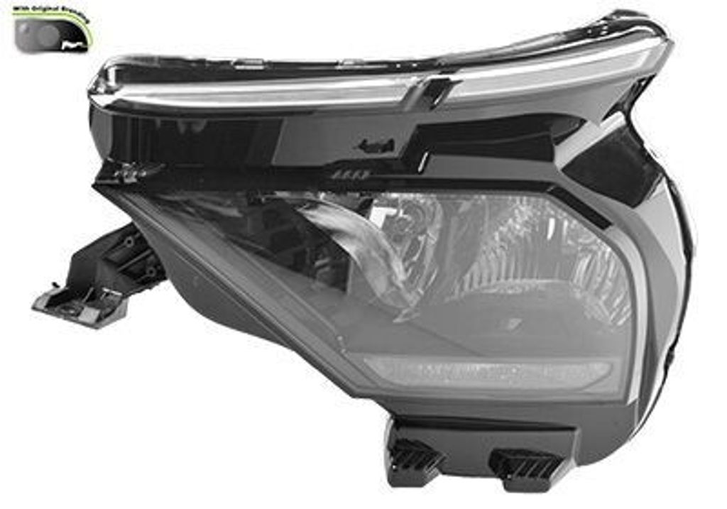 VAN WEZEL Scheinwerfer Links für CITROËN C4 III (B) 0989961V