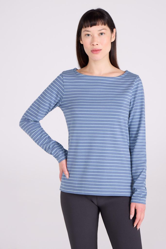 Mountain Warehouse - "St Ives" Oberteil Rundhalsausschnitt für Damen MW367 (36 DE) (Blau)