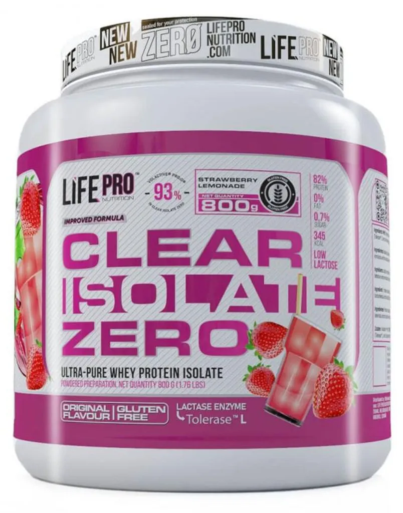 Boisson Protéinée Clear Whey Isolate Life Pro Fraise Citron 800g