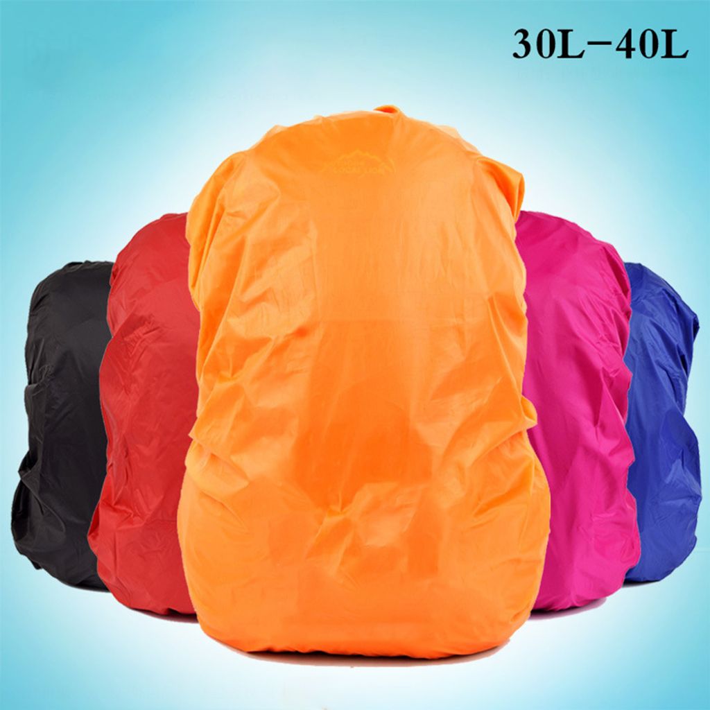 GUKOY Rucksack Regenhülle Wasserdicht - Mit Reflexstreifen Für 8-70L Rucksäcke, Outdoor Regenchutz