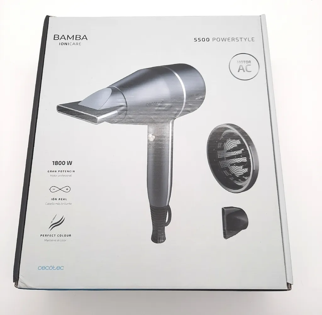 Sèche-cheveux Cecotec Bamba IoniCare 5500 PowerStyle 1800W Dark Grey - 7