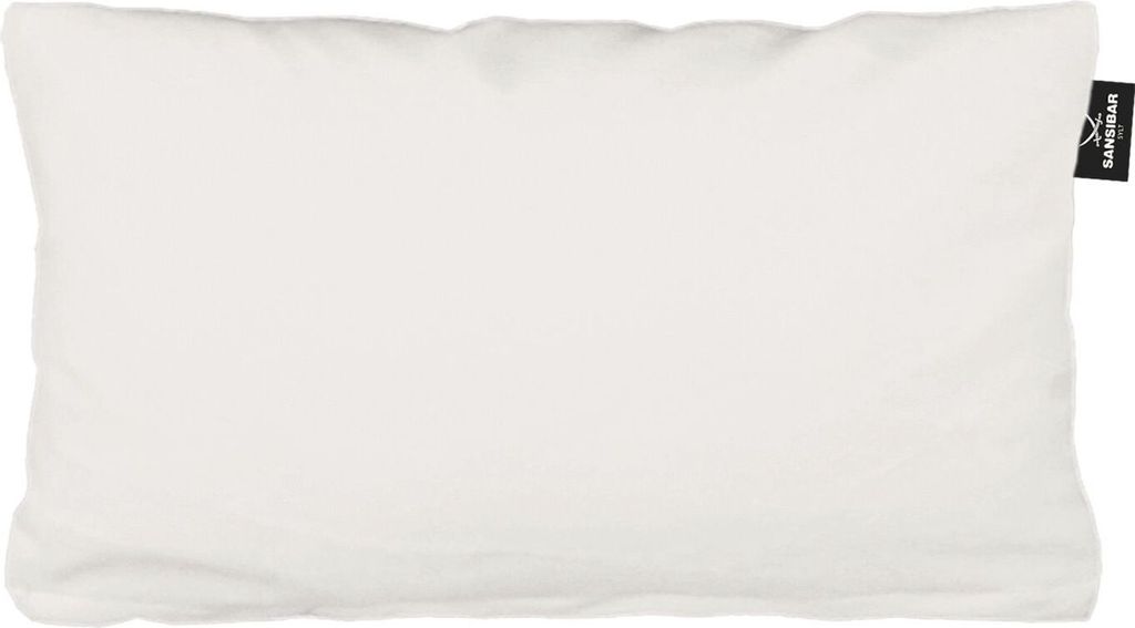 Kissenbezug SANSIBAR Jersey BL 40x80 cm weiß