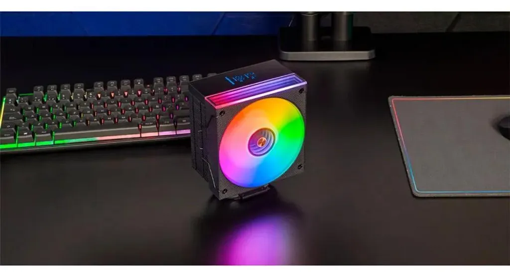 Mars Gaming MCPU-LCD Refroidisseur Air 120mm Noir avec Écran LCD Temps Réel - 6