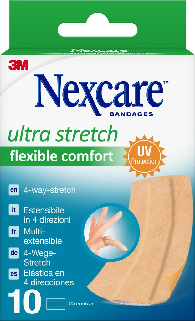 Nexcare N1170BNEW Cerotti Ultra Stretch 6x10cm - Protezione Flessibile