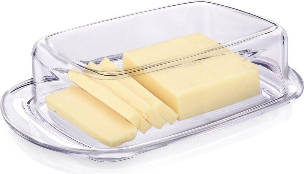 Przezroczyste pudełko na masło do przechowywania i Zdjęcie produktu 