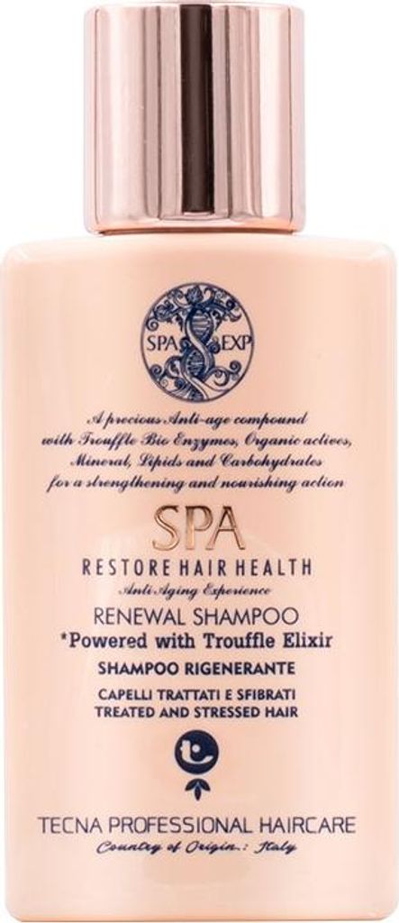 Tecna SPA Renewal Shampoo 100ml - Regenerierendes Shampoo für behandeltes Haar