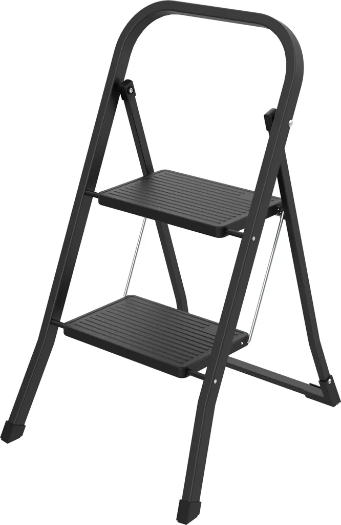 Échelle 2 marches Drabest pliable : Finis les problèmes d'équilibre