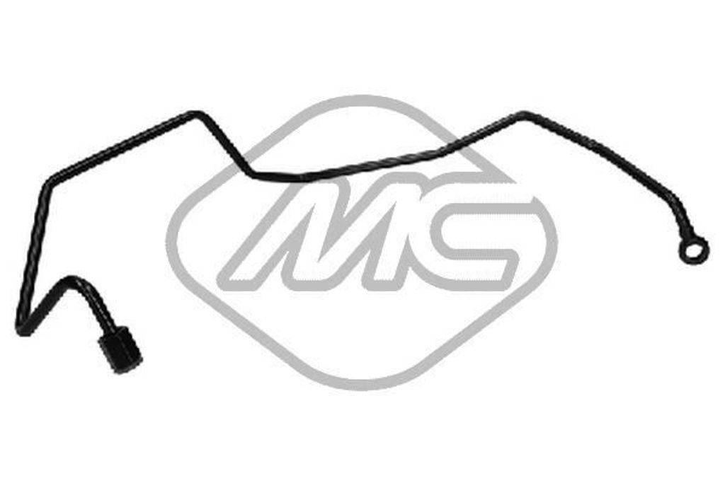 Metalcaucho Ölleitung für Turbolader Ölvorlaufleitung Turbolader 92155 für VW Golf IV Schrägheck (1J1) Golf IV Variant (1J5) Bora Limousine (1J2)