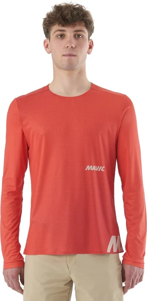 Maillot anti-transpiration Mavic Crosstrail Orange Man taille XL