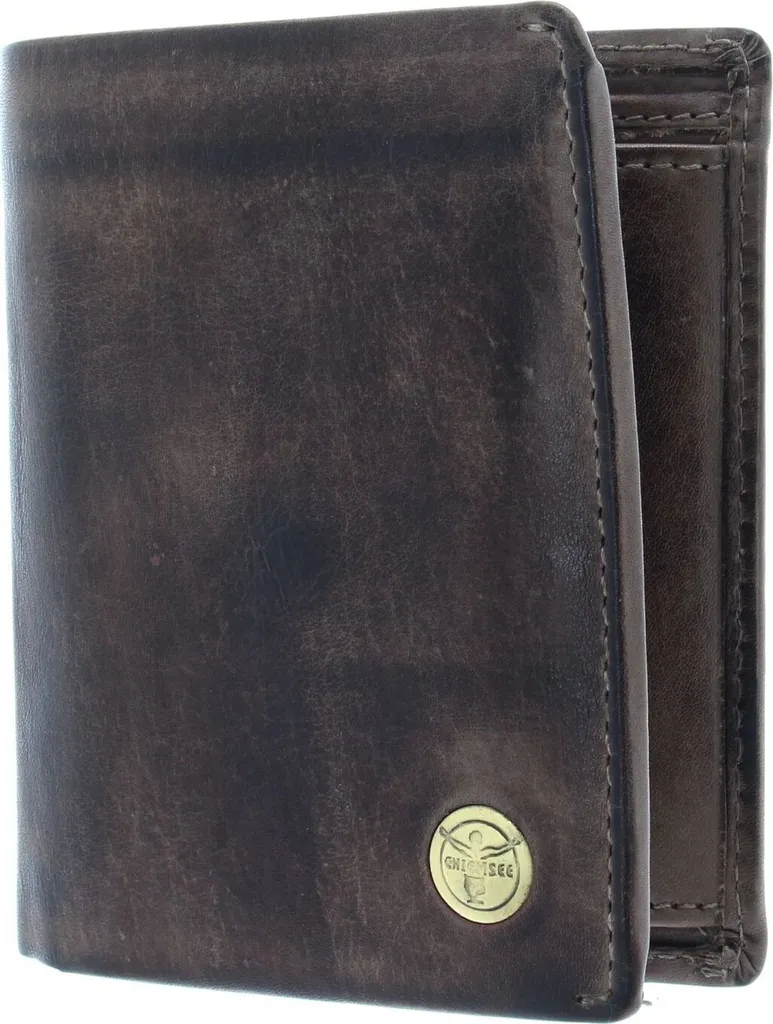 Idea Regalo Uomo: Portafoglio CHIEMSEE Nashville Pelle Marrone High