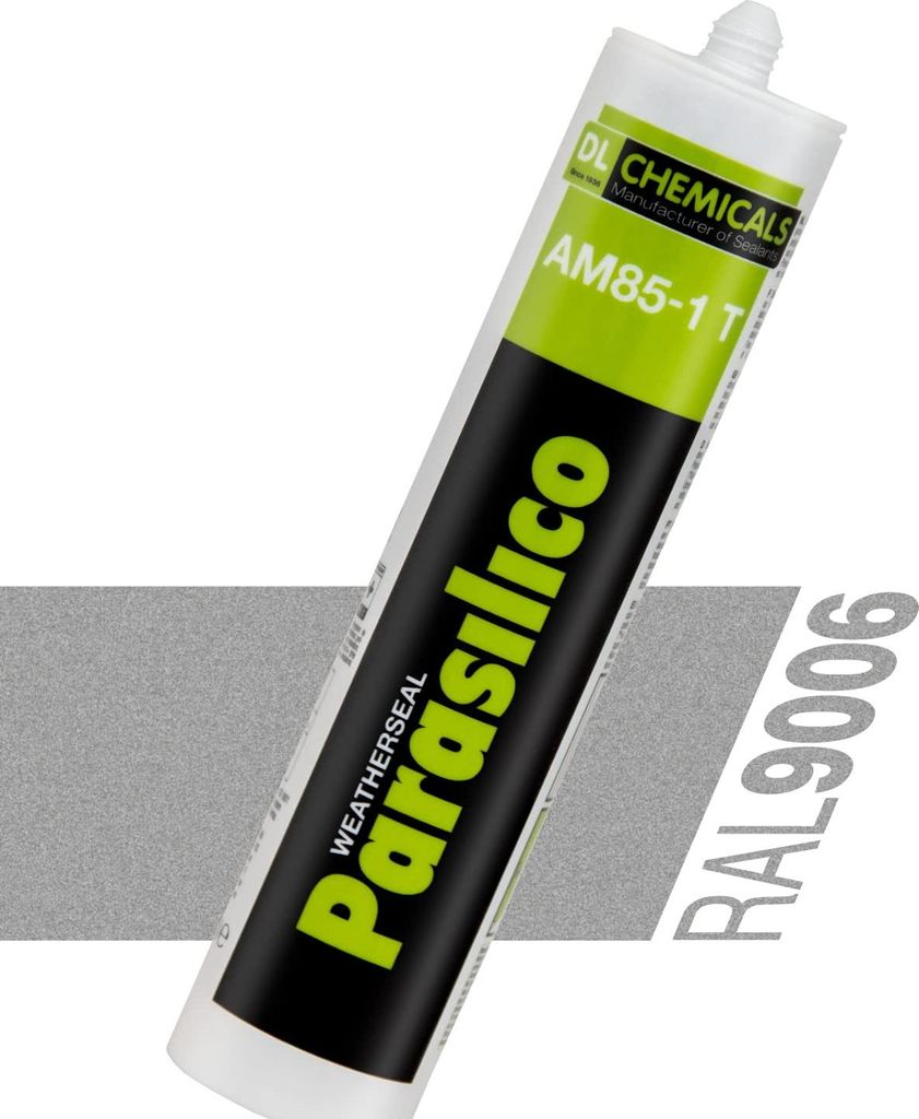 Sanitär Silikon Parasilico AM-85 – neutralvernetzender Silikon-Dichtstoff, schimmelhemmend & dauerelastisch, für Bad & Küche, innen & außen, ...