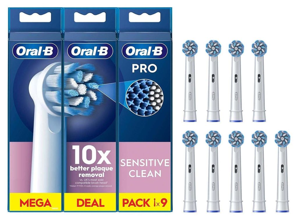 Oral-B Pro Sensitive Clean Electric Toothbrush Head Produktbild 